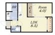 H-maison大正の間取図