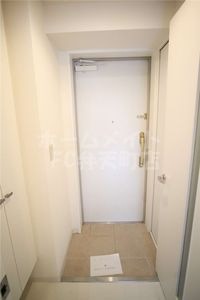 シンプルで使いやすい玄関です