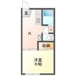 タウニーイイダの間取図