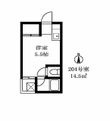 恵比寿セントラルの間取図