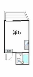 中野区上高田３丁目の間取図