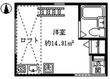 新宿区上落合3丁目の間取図