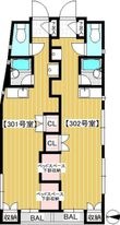 内賢ビルの間取図