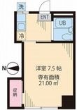 豊島区千早1丁目の間取図
