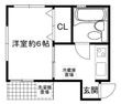 大田区東蒲田2丁目の間取図