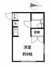 品川区西中延2丁目の間取図