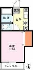 カサディ南小岩の間取図