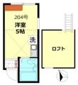 サンハイツ平井の間取図