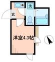 リブ綾瀬の間取図