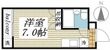 メゾンドルージュの間取図