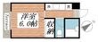 アルカディアEZの間取図
