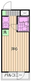 新宿区中井1丁目の間取図
