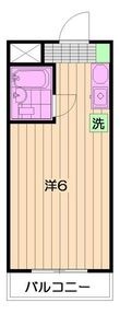 新宿区中井1丁目の間取図
