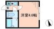 スプリングシャンテⅡの間取図