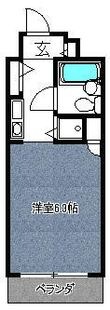 墨田区立花3丁目の間取図