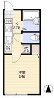 コーポKの間取図