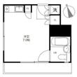 ＭＫフィオーレⅡの間取図