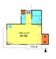コスモ谷中の間取図