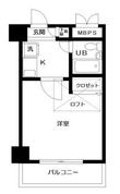 日神パレステージ亀有の間取図