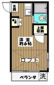 b’CASA本蓮沼Ⅱre-bornの間取図