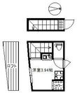 サークルハウス板橋区役所前弐番館の間取図