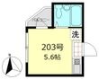 オリンピア亀戸の間取図