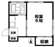桜井荘の間取図