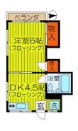 葛飾区小菅3丁目の間取図