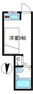 中野区中野6丁目の間取図