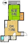 第五ユタカハイツの間取図