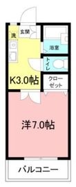 足立区西新井1丁目の間取図
