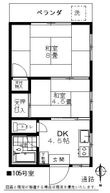 葛飾区青戸6丁目の間取図