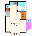 世田谷区松原2丁目の間取図