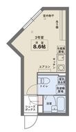 COCOSPACE北綾瀬の間取図