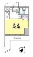 コスモ亀有Vの間取図