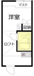 新宿区西早稲田2丁目の間取図