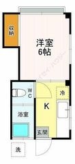 コーポ辰巳の間取図