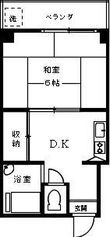 新宿区新宿5丁目の間取図