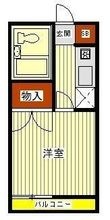 グレイスコーポの間取図