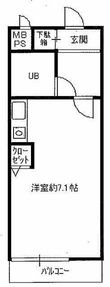 世田谷区玉川台2丁目の間取図