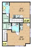 ジェラートⅡの間取図