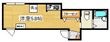 AVENIR町屋の間取図