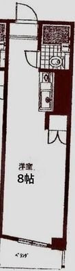 エコーハイツの間取図