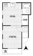 世田谷区経堂5丁目の間取図