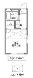 世田谷区東玉川2丁目の間取図