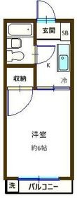 大田区大森西5丁目の間取図