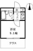 メゾネットスエヒロの間取図