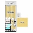 シティパルウエストの間取図