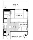 大田区大森東5丁目の間取図