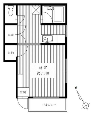 拡大写真:板橋区中台1丁目 1階103の間取り